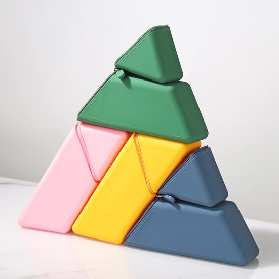 Weiches Silikon-Stifteetui Erweiterbarer Stehbeutel Großes Fassungsvermögen Stifthalter Dehnbarer Schreibwaren-Organizer für Schule Büro Schreibtischgebrauch