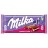 Milka Ciocolată cu Lapte Cremă de Zmeură 100 G