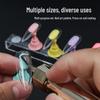 Seamless Manicure: Square to Water Drop Shape Oval Wearable Nails Fake Fingernail Stickers