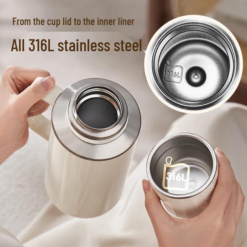 Supor 316L Stainless Steel Large Capacity Thermos Flask