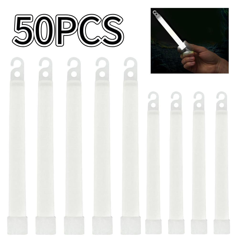 10/50PCS 6 Inch Survival Kit Military Glow Light Sticks Walking and Hiking Camping Outdoor Equipment Supplies