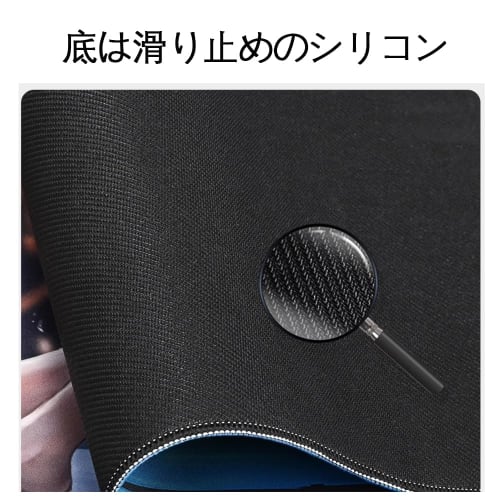 2mm Thick Rubber Play Mat for Card Games, Non-Slip, Easy To Roll Up, 60*35cm, Single Player, Includes Waterproof Storage Bag