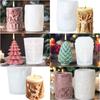 Christmas Tree Christmas Candle Mold Silicone Candle Making Tools Soap Making Mold  Handmade