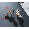 Fashionable Star Cold Style Earrings, Simple And Versatile Earrings, Women'S Personalized Exquisite Earrings