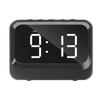 Bluetooth 5.3 Speaker Multifunctional Alarm Clock With Large LED Display For Bedroom And Outdoor Use