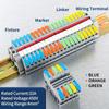 10Pcs CMK420 Din Rail Terminal Block 450V 32A Quick Splice Hub  for Electronics Wiring