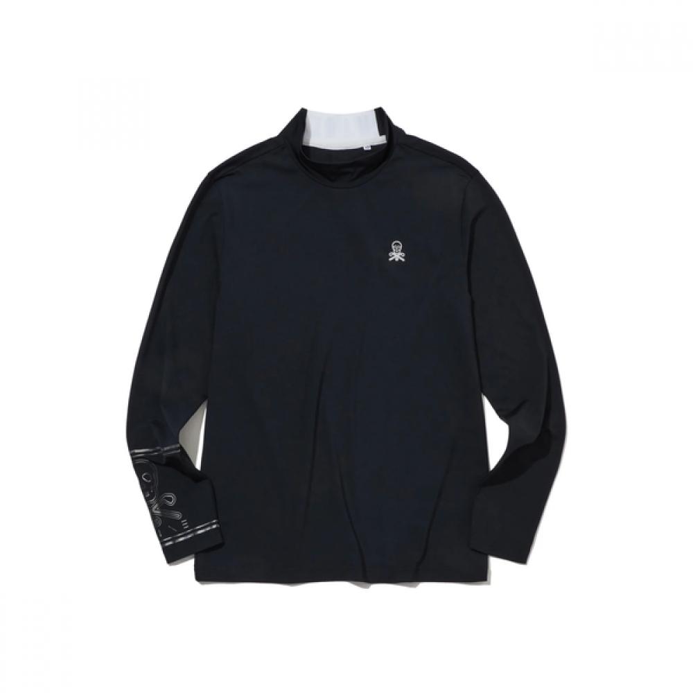 Mark   Lona M T Line Ls Highneck T shirT