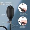 Pressure-activated Realistic Silicone Inflatable Anal Plug Masturbator, Anal Dilation, Anal Plug Couple's Adult Sex Toy, Sex Toy