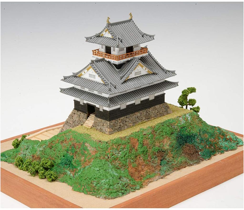 Woody Joe Gifu Castle Wooden Model Assembly Kit 1/150