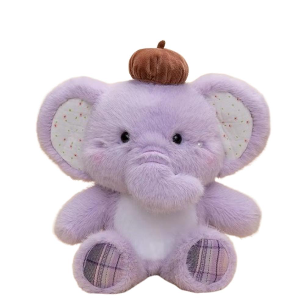 Fluffy Cartoon Elephant Plush Toys Soft Elephant Plush Toys Elephant Plush Doll Boys Girls