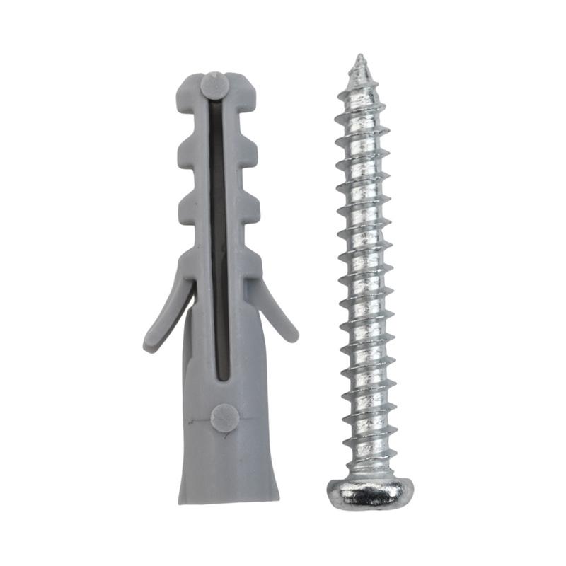 Complete Set Drywall Anchors DIY Mounting 5*60MM Anchor Screws Anchors 300 Piece Set Exceptional Holding Power