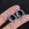 Svarta Onyx Örhängen Vintage Örhängen Handgjorda Ädelstenssmycken 925 Sterlingsilver Örhänge Toppkvalitet Svarta Onyx Smycken Gåvor Till Hennes