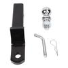 Trailer Hitch Ball Mount Steel Construction High Strength Rustproof Universal for 2in Receiver