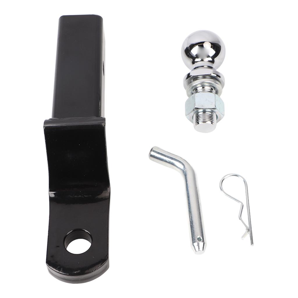 Trailer Hitch Ball Mount Steel Construction High Strength Rustproof Universal for 2in Receiver