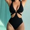 Sexy Bikini One-piece Swimsuit Women's High-end Feeling Pure Desire Hot