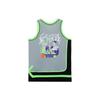 Li-Ning Badfive Cartoon Print Loose Basketball Tank Top Men Tops Gray AAYS033-1