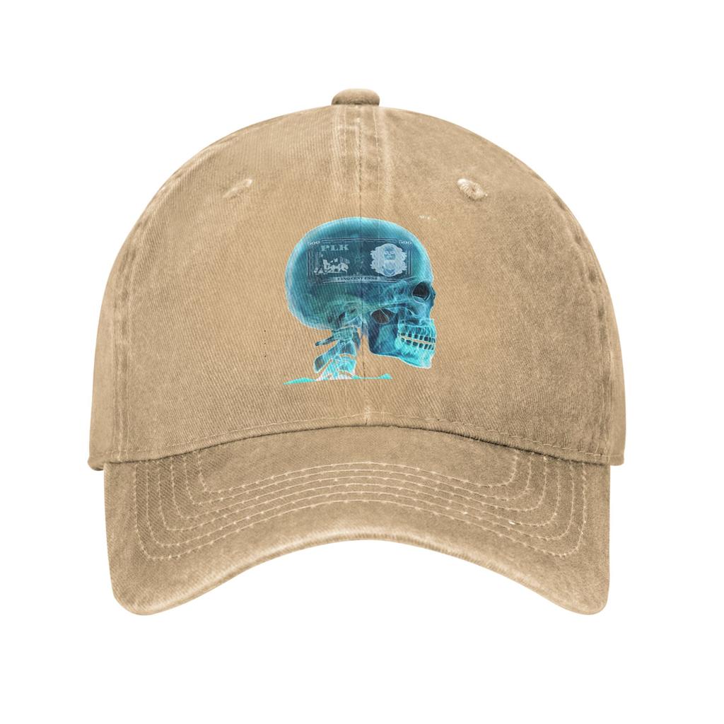 Summer Rapper Plk Mental Baseball Cap Sun Sun-Proof Print Washed Trucker Hat Couple Women Stylish Outdoor Sports Baseball Caps