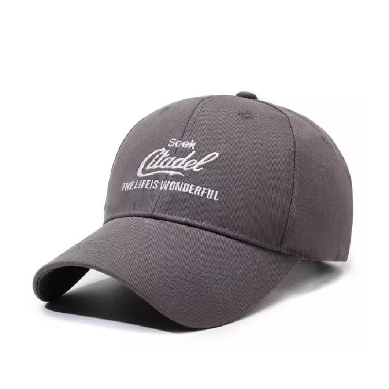 Trendy Letter Embroidery Adjustable Cotton Baseball Hat Details Look Street