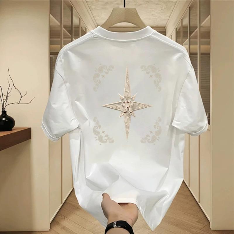 Unisexs Cotton Tshirts 5XL WhiteT Shirt for Unisex Casual Summer Wear Hip Hop Print Tee Shirts Black Fashion Unisex Clothing