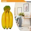 Yellow Artificial Banana Fake Fruit Foam Plastic Model