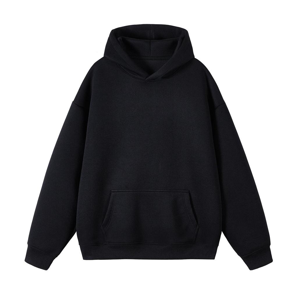 Frühling Herren Unifarbene Kapuzenpullover High Street Baumwoll-Pullover Hoodies 2026 Neue Herren Y2K Vintage Kapuzenpullover Kleidung