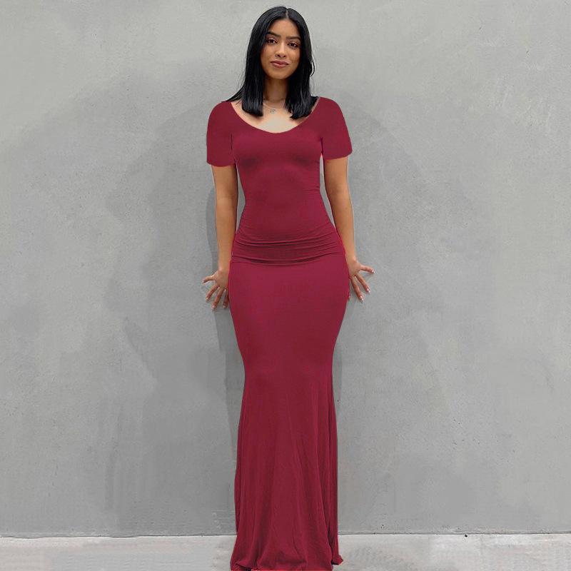 New European and American Fashion Avant-garde Kardashian Skims Casual Slim Suspender Dress Women