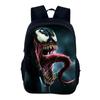 Venom School bag Superhero School Bag 40cm/15.7inch Backpack Zipper Backpack lightening Book Bags Computer Backpack