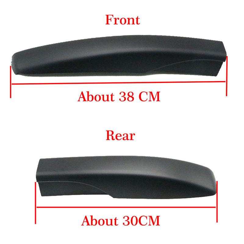 Tappo Copertura Barre Portapacchi da Tetto per Mitsubishi ASX SUV 2013- Anteriore Posteriore Copertura Plastica Terminale Barre Portapacchi da Tetto Sostituzione