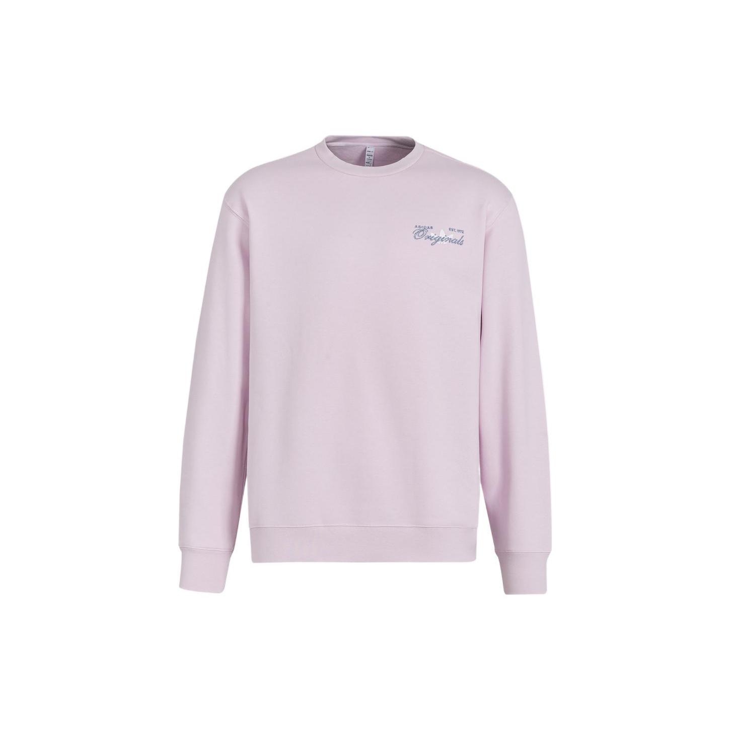 Мужские свитшоты Adidas Originals Розовые С круглым вырезом Умеренный Обычный крой IM1205 XXL
