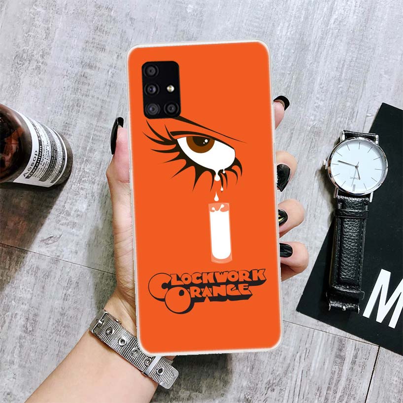 A Clockwork Orange Film Phone Case For Samsung Galaxy A52 A32 A22 A12 A02S A50S A30S A51 A31 AA71 Note 20 Ultra 10 S10 Plus Gala