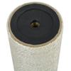 Vidaxl Cat Scratching Post, 8X30 Cm, 10 Mm, Beige