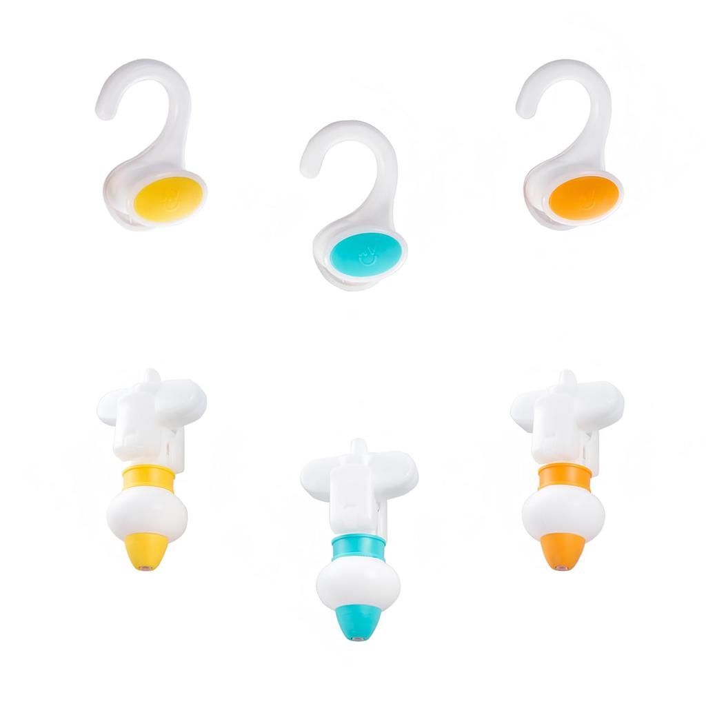 Refills Hanging refills Shampoo dispenser Fabric softener refills Refills can be used as is Soap and shampoo dispenser Set of 3 (yellow, orange,