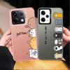 Phone Cover Case for Xiaomi Redmi Note 14 A1 11 Pro Note 13 12 Pro Plus A2 12 10 12C 13C 14C Cute Cartoon Cat
