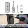 Stainless Steel Trailer Jack Drill Adapter Kit with 12 "  "  Socket Adapter Bit Compatible with 1 Inch