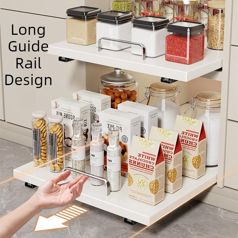 Removable Kitchen Drawer Metal Kitchens Drawers Organizers Spice Sliding Kitchen Organizer Cutlery Pull Out Cabinet Organizer