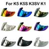 For Agv K5 K5S K5-S K3Sv K1 K1S Compact St Motorcycle Helmet Visor Lens Shield Glasses Full Face Pin Accesorios Para Moto Casque
