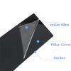 New 6Pcs/Set Black Pillar Posts Door Window Trim Cover For Subaru Forester 2019-2023