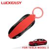 LUCKEASY pro Tesla Model 3 Model S Model X 2017-2023 Ochranné pouzdro na klíče Pouzdro na klíče od auta Pouzdro na klíče pouzdro na klíče pouzdro Kryt Příslušenství