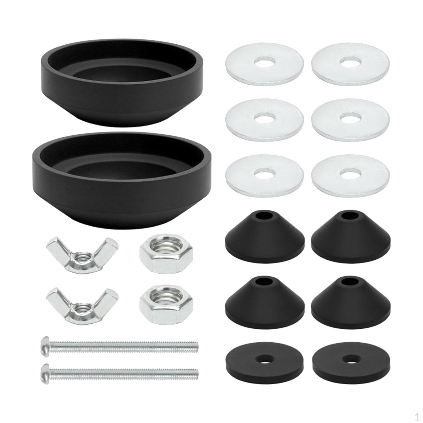 

Toilet Cistern Repair Kit, Accessory, Household Replaces, Waterproof Portable Tank to Bowl Bolts