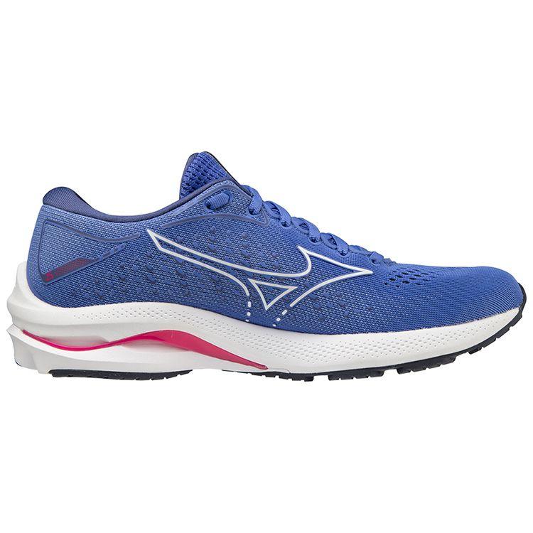 Mizuno Wave Rider 25 Low Top Running Shoes Women sneaker Blue J1GD210300
