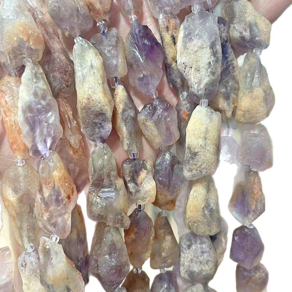 Natural Raw Amethyst Chip Beads for Handmade Jewelry & Accessories
