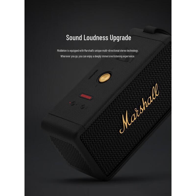 MARSHALL MIDDLETON Portable Bluetooth Speaker