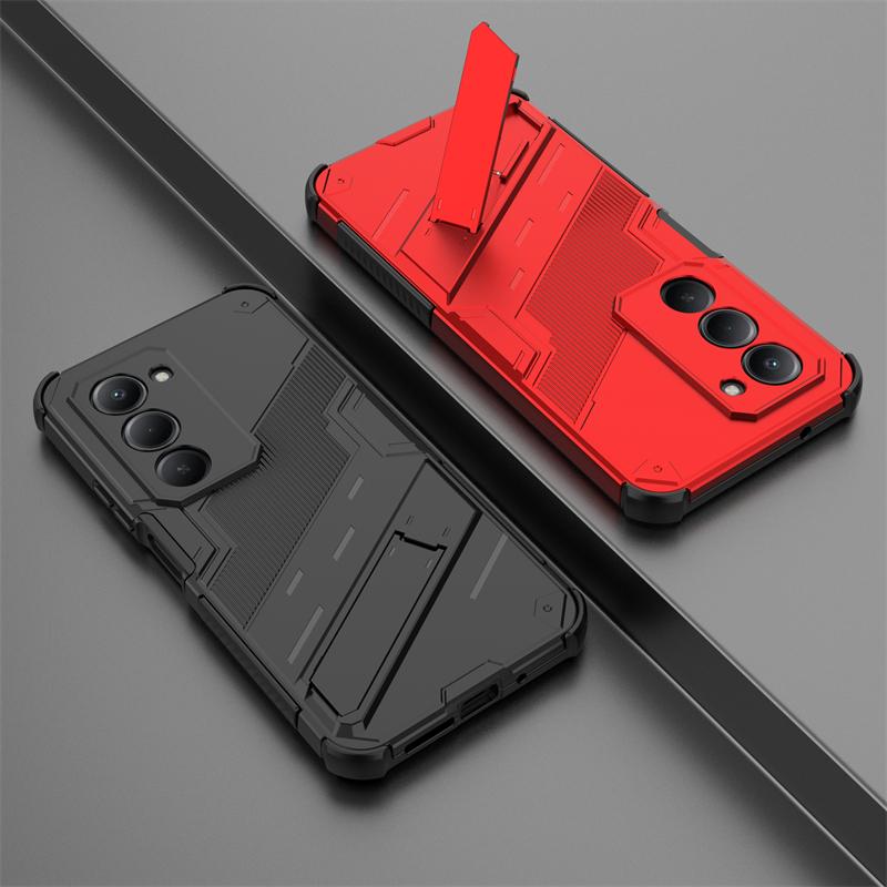 Phone Holder Case For Xiaomi Redmi 15 Case Shockproof Anti-knock Armor Full Back Cover For Redmi 15 Case For Redmi 15 6.9 inch