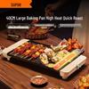 SUPOR 40cm Elektrische Indoor BBQ Grillpfanne