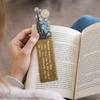Painting Metal Bookmark Sunflower Oil Painting Bookmarks Elegant Book Marking  Student Gift