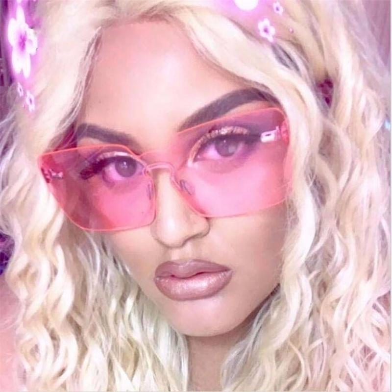 Nové módní dámské brýle Candy Colors UV400 oversized 24barevné brýle