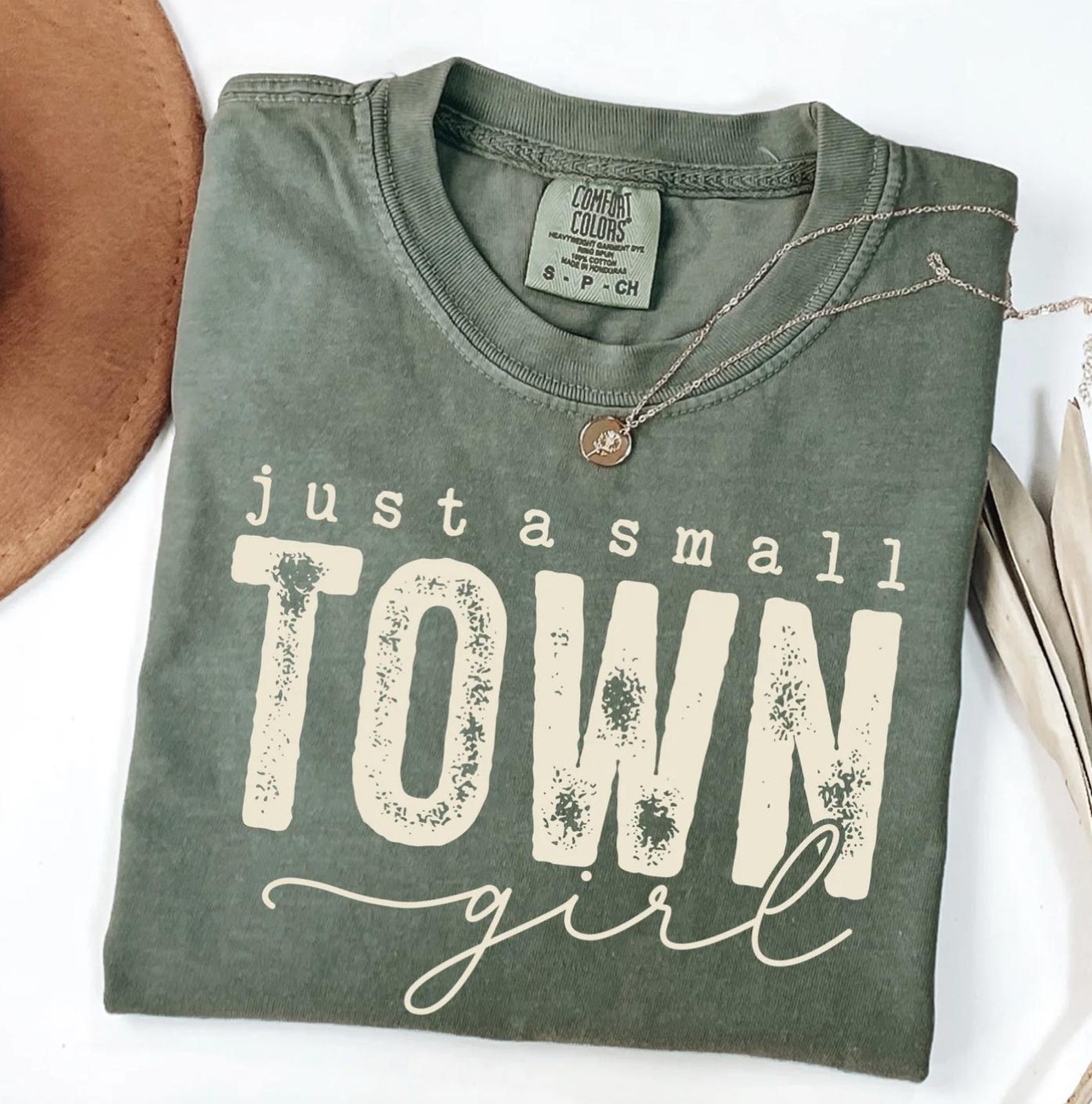 Just A Small Town Girl Graphic Tee 4XL