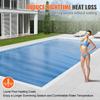 Solar Pool Cover, 40 X 20 Ft Rectangle Solar Blanket for Pools, Inground Above Ground Swimming Pool Solar Cover, 12 Mil Solar Covers Blue