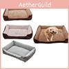 Kaffee Eichelhaustiere Deluxe Farbe Hundebett Katze Haustier Kissen Fleece Klein Oder Hunde Mittel