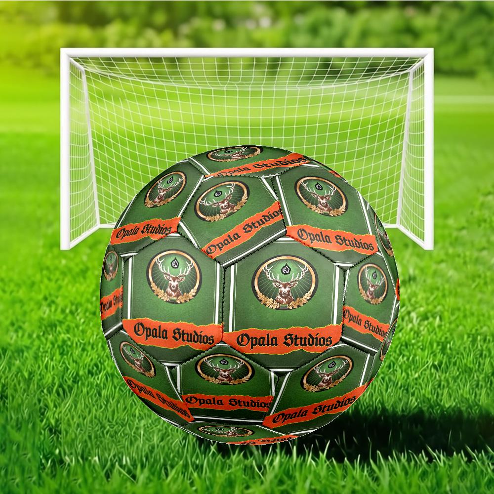 Jägermeister: The Spirit Of Tradition Soccer Ball Size 5 Soccer Ball, Machine-stitched, Durable, Suitable for Training and Matches Fan Gift